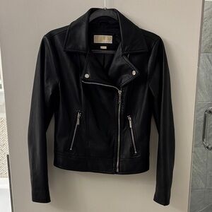 Michael Kors vegan Leather Moto Jacket - Women